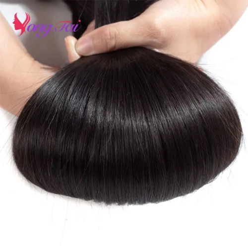 Miniatura 5 de Extensiones de cabello, liso, malasio, calidad 9A