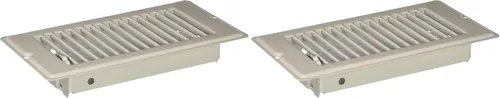Miniatura 3 de DANCO Registro de piso para casa rodante con caída de 1-5/16 pulgadas, 4 x 8 pulgadas, acero, blanco, 1 paquete (62069)
