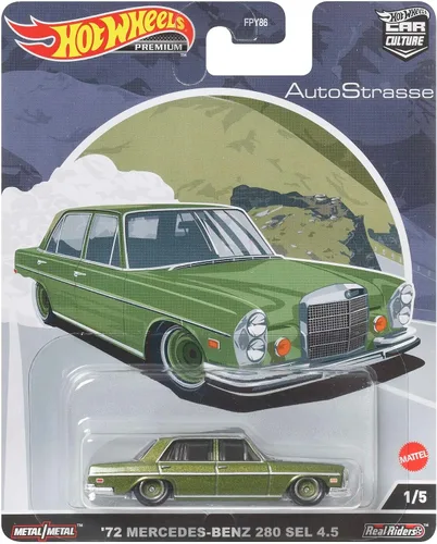 Miniatura 6 de Hot Wheels '72 Mercedes Benz 280 SEL 4.5, Auto Strasse