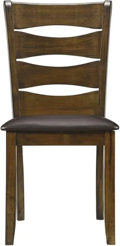 Miniatura 2 de Homelegance Comedor) Silla auxiliar (juego de 2), marrón