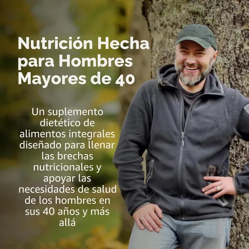 Miniatura 3 de Garden of Life Organics Multivitamina de alimentos enteros orgánicos para hombres de 40 años o más 120 tabletas, multivitamínico vegano para hombres