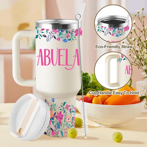 Miniatura 4 de ROSTANTEN Regalos de Abuela – Regalos de cumpleaños de Abuela en español de parte de nietos – Regalos para Abuela – Regalo para el Día de la Madre