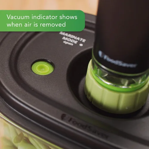Miniatura 5 de FoodSaver Recipientes al vacío para conservar y marinar, 10 tazas, libres de BPA, aptos para lavavajillas, transparentes