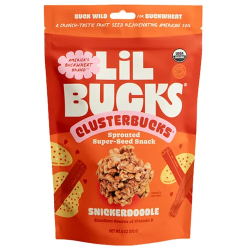 Miniatura 18 de Clusterbucks Superfood Clusters – Granola sin cereales, apta para dieta keto con trigo sarraceno germinado cultivado de forma regenerativa – Snack