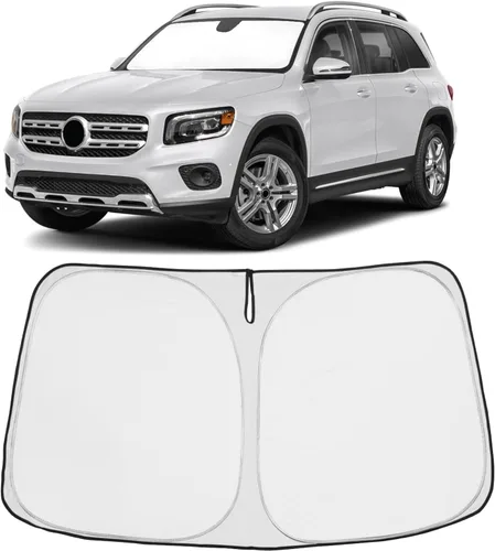 Miniatura 82 de Proadsy Parasol para parabrisas actualizado 2025, ajuste personalizado Dodge RAM 1500 2Dr 2019-2024 2025, 4 capas, plegable, protector de parasol