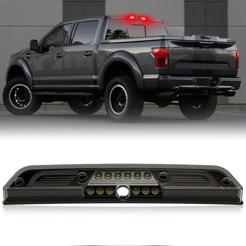 Miniatura 11 de R&F Auto Tercera Luz de Freno Estroboscópica LED de Repuesto para 1999-2016 F250 F350 F450 F550 Super Duty, para Ranger 1993-2011, 3ª Luz de Freno