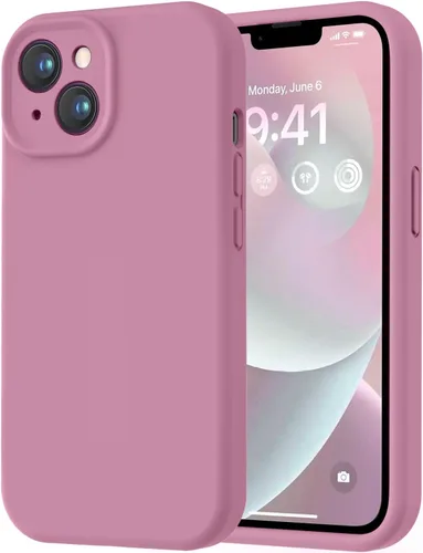 Miniatura 44 de LOVE 3000 Compatible con Funda para iPhone 15, [Cámara de Cobertura Completa de Silicona Suave] [Protección contra Caídas de 8 pies], Forro de Negro
