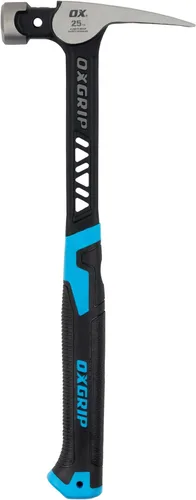 Miniatura 12 de OX Pro Ultrastrike Martillo de trineo de 3 lb con amortiguación de vibraciones, cuello puenteado y empuñadura ergonómica antideslizante