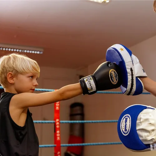 Miniatura 3 de Kids Boxing Gloves for 3-10 Years 4 oz Youth Boxing Gloves Junior Punching Gloves MMA Muay Thai Boys and Girls Training Gloves