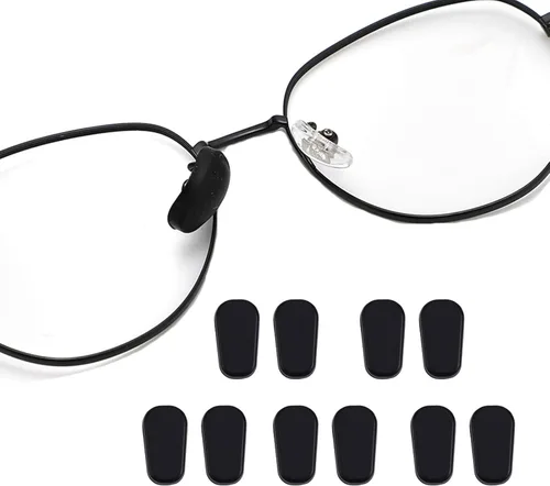 Cubierta de almohadilla para la nariz para lentes, cómoda almohadilla antideslizante para la nariz, almohadilla para la nariz para hombres y mujeres