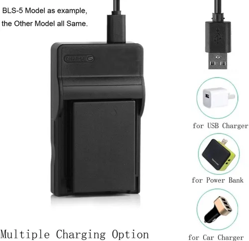 Miniatura 6 de Cargador de batería para cámara digital Kodak LB-060 y Kodak PixPro AZ361, AZ362, AZ421, AZ422, AZ501, AZ521, AZ522, AZ525, AZ526, AZ527, AZ528
