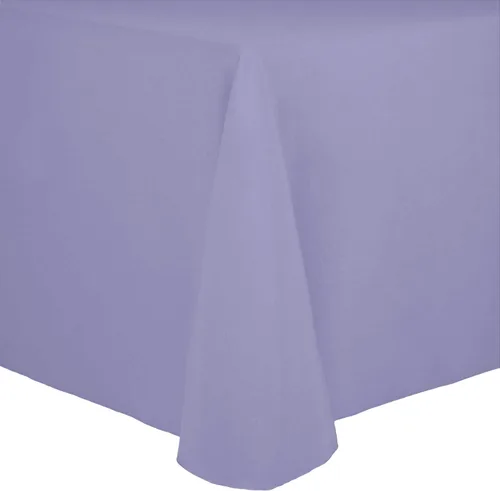 Miniatura 15 de Ultimate Textile Cotton-Feel - Mantel ovalado de poliéster hilado resistente a las manchas y a las arrugas, lavable a máquina, color berenjena, 1