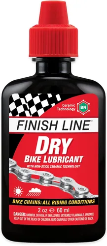 Miniatura 9 de Finish Line Lubricante para bicicleta seca Botella exprimible de 8 onzas