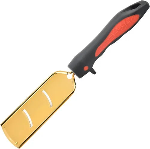 Miniatura 13 de Rallador de queso profesional, rallador de queso de acero inoxidable dorado de mano, rallador de manivela de mano, prácticos utensilios de cocina