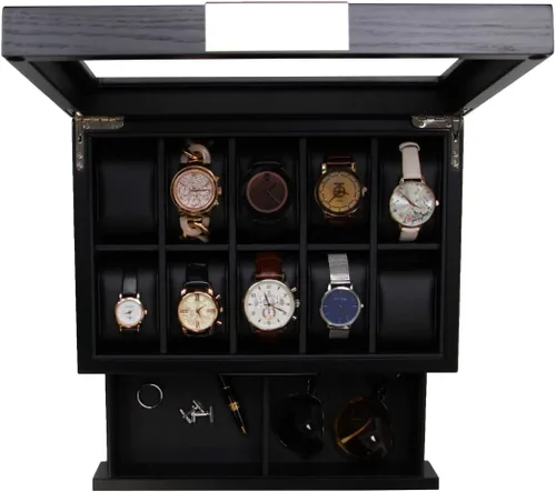 Miniatura 2 de Decorebay Busy Man - Vitrina de lujo y organizador de joyas para hombre