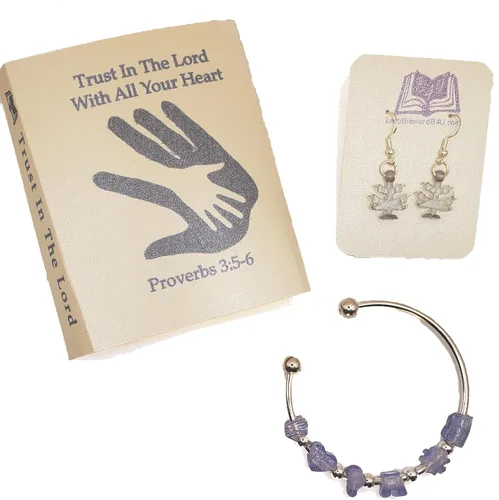 Miniatura 61 de B4U Signature Faith-Based Scripture Charm Bracelets Wear Your Faith, Live the Word, Stay Inspired