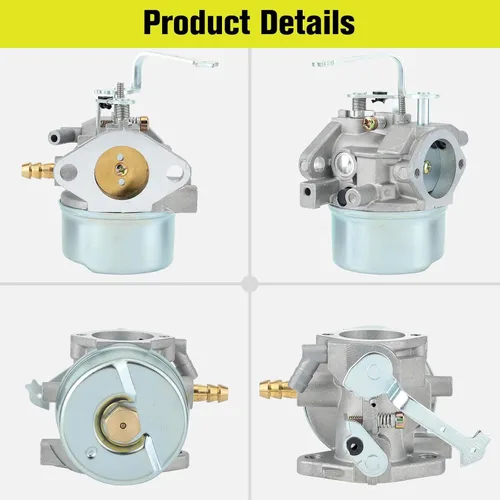 Miniatura 4 de Carburador 10HP HM80 compatible con Tecumseh 10hp 8hp HM100 Kit de reconstrucción de carburador 640260 640260A 640260B 632689 HM85 HM90 LH358