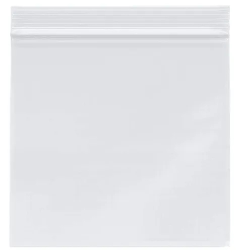 Miniatura 4 de 200 bolsas de plástico transparente de 6 x 9 pulgadas, bolsas de polietileno con cierre resellable de 2 mil con cierre resellable Claro