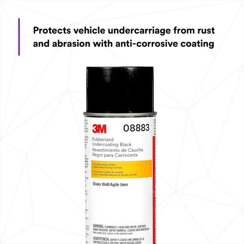 Miniatura 5 de 3M Aerosol de revestimiento de goma, 08883, 19.7 onzas, acabado texturizado, anticorrosivo, multiusos para automóviles, camiones y vehículos