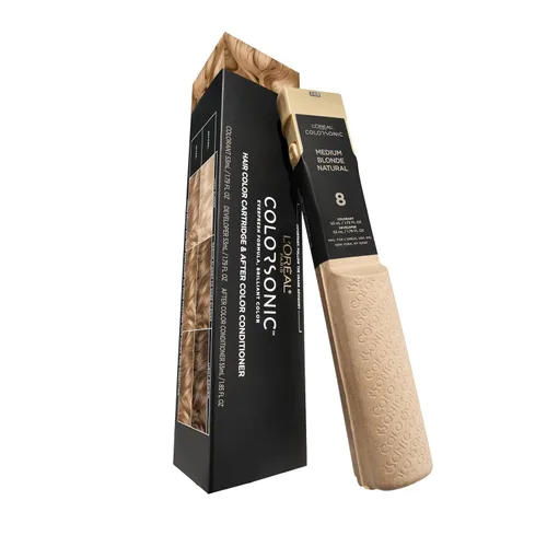Miniatura 10 de L'Oreal Paris Colorsonic - Cartucho permanente de tinte para el cabello, color vibrante para retoque de raíces, cobertura de canas o todo color en 1