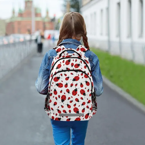 Miniatura 6 de MNSRUU Mochila escolar con correa para el pecho, mochila para laptop Galaxy Planets, mochila de senderismo de viaje para niños y niñas, Animal 031