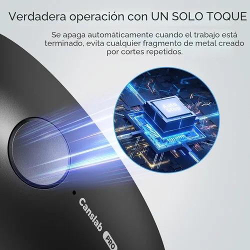 Miniatura 2 de Canslab Ultrablade PRO Abrelatas con Parada Automática - Abrelatas Eléctrico Recargable para Cocina para Personas Mayores con Artritis - Abridor