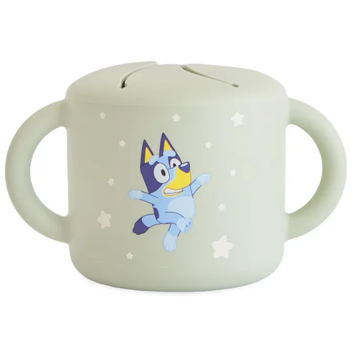 Miniatura 24 de mushie - Taza para merienda de silicón, contenedor de alimentos a prueba de derrames para niños pequeños y bebés (arena movediza)