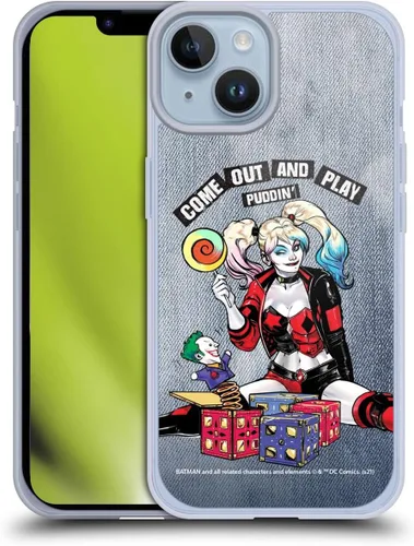 Miniatura 44 de Head Case Designs Funda de gel suave con licencia oficial de Batman DC Comics Love Hate Joker Harley Quinn Graphics [protección de grado militar]