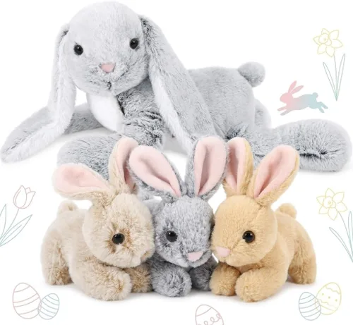 Miniatura 11 de MaoGoLan 5 piezas de peluche de foca gorda con 4 bebés en el interior - Almohada gigante de animal de peluche de foca ultrasuave de 20 pulgadas