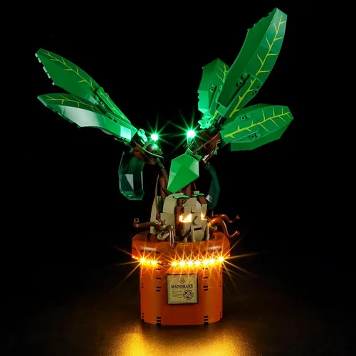 Miniatura 8 de Vaodest Luz LED para Lego 76422 Diagon Alley: Weasleys' Wizard Wheezes Set, diseño y configuración compatible con el modelo 76422