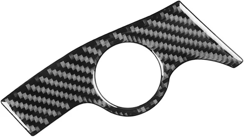 Miniatura 4 de 1 cubierta de panel de botón de arranque del motor, cubierta de panel de botón de arranque de motor de fibra de carbono para Kia Forte Cerato K3