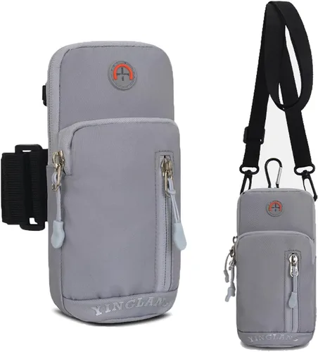 Miniatura 4 de Brazalete deportivo para correr, bolsa cruzada para teléfono celular, bolsa para cinturón para Samsung Galaxy A15 A25 A35 A55 A04e A03s A13 iPhone