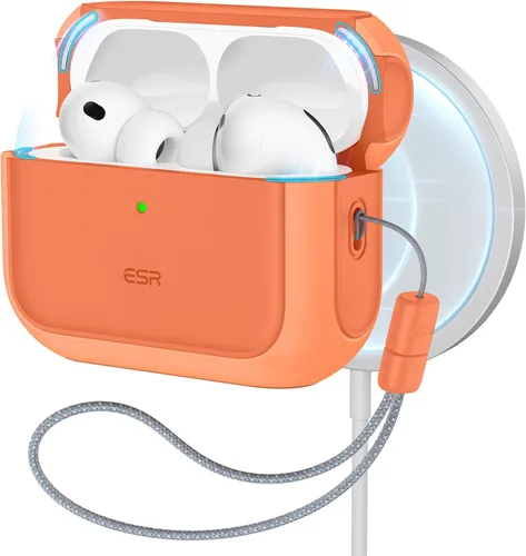 Miniatura 22 de ESR Funda para AirPods 4, Compatible con Funda de AirPods de 4ª Generación (2024) (USB-C), Compatible con MagSafe, Cubierta de Protección contra