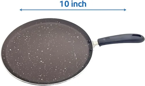 Miniatura 2 de Dosa Pan de inducción multiusos Dosa Pan – Tawa antiadherente para Dosa, crepes, panqueques, chapati, roti y tortilla Ligero 10 pulgadas