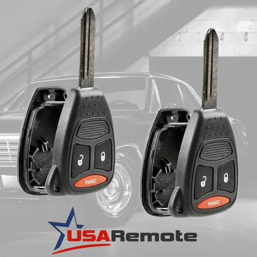 Miniatura 3 de Carcasa de llave compatible con Dodge Caliber Dakota Durango Magnum Nitro Ram KOBDT04A