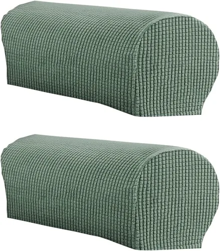 Miniatura 24 de LINGXIYA Funda de Reposabrazos de Terciopelo Suave y Elástico, Fundas para Reposabrazos de Sillas/Sofas, Fundas para Brazos de Sofá, Protector