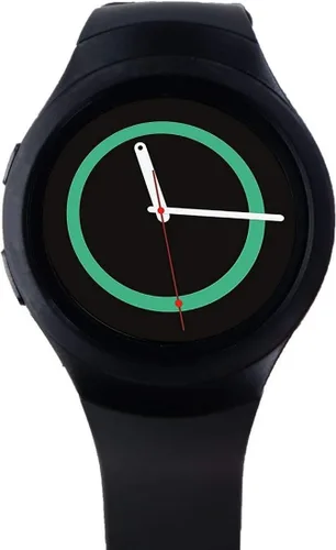 Miniatura 2 de Samsung, Galaxy Gear S2 SM-R730V 4G (Verizon), reloj inteligente con banda ancha de hule, Gris oscuro