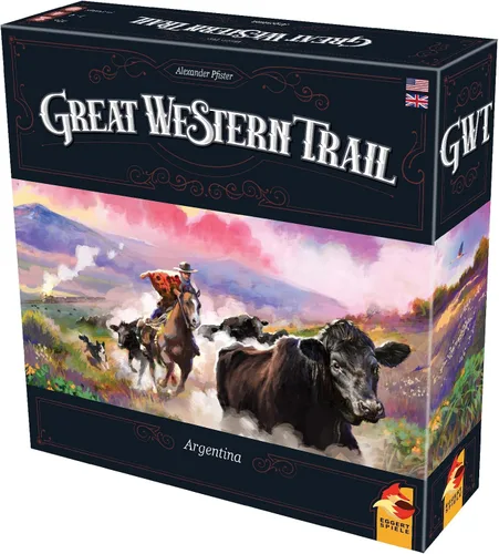 Miniatura 6 de Great Western Trail - Juego de mesa Argentina de segunda edición - Aventura de ganado en la pampa! Juego de estrategia para niños y adultos, mayores