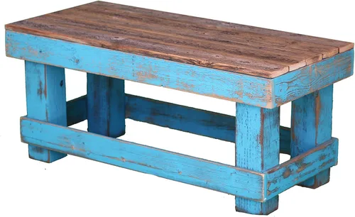 Turquoise Combo Coffee Table