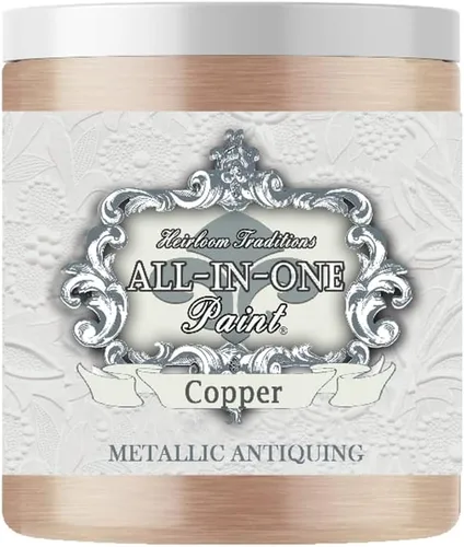 Miniatura 3 de Gel anticuario Heirloom Traditions - Oro metálico, 8 onzas Dorado Metálico