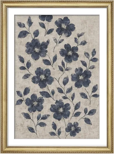 Miniatura 122 de MUDECOR Lienzo enmarcado prémium para pared, pinos nevados en bosque de invierno, ilustraciones modernas, arte contemporáneo, escénico, divertido