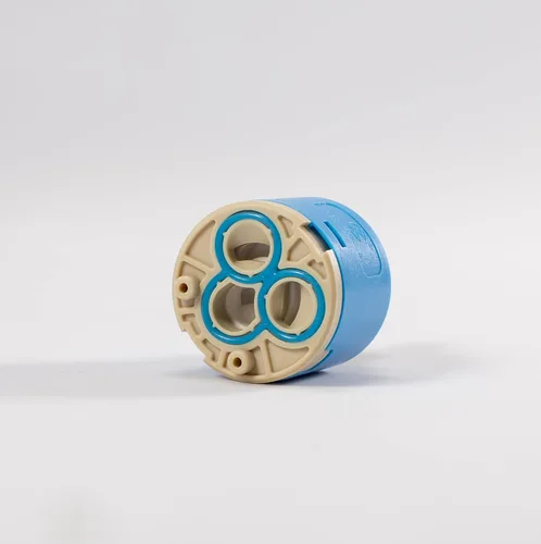Miniatura 3 de Cartucho de cerámica de bajo par de 1.378 in de diámetro sin distribuidor, repuesto para grifo de ducha de lavabo de cocina de una sola manija parte