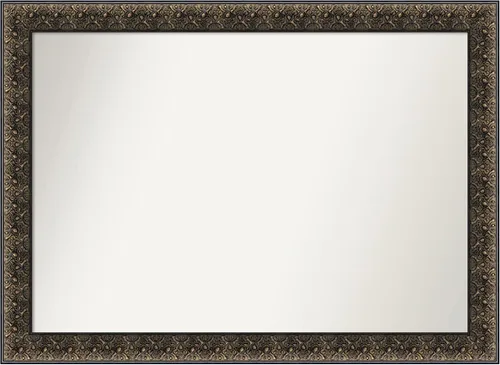 Miniatura 165 de Amanti Art Espejo personalizado, espejo de baño Tribeca, espejo de pared o espejo de tocador de baño sobre el fregadero (28.25 x 34.25 pulgadas)