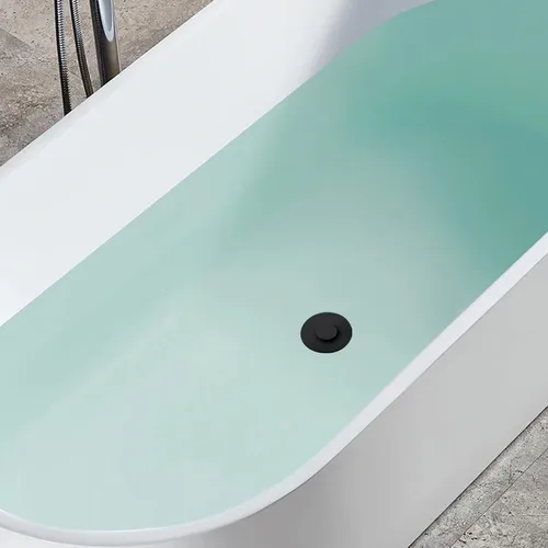 Miniatura 2 de Aluvor Tapón para bañera, 2 piezas, tapón de fregadero, tapón de bañera, tapón de drenaje de ducha de baño, tapón de drenaje de bañera de silicona