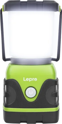 Miniatura 12 de LE Luz LED portátil de 1000 LM, atenuable, linterna para acampar de 4 modos, resistente al agua, lámpara que funciona a batería para el hogar