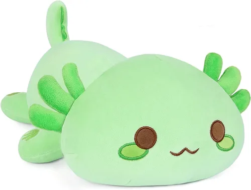 Miniatura 16 de Onsoyours Lindo Peluche de Axolotl, Suave Almohada de Peluche de Salamandra Animal de Peluche, Juguete de Peluche Kawaii para Niños