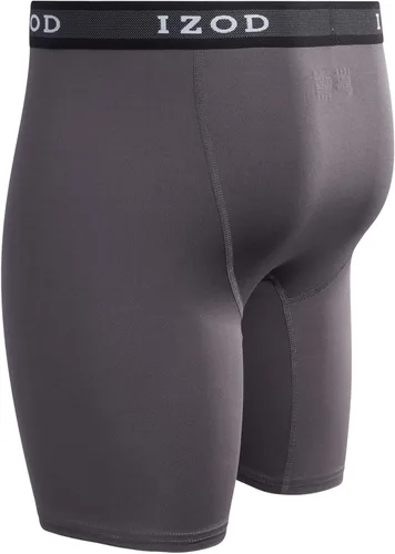 Miniatura 6 de IZOD Ropa interior para hombre Calzoncillos tipo bóxer de pierna larga (paquete de 10)