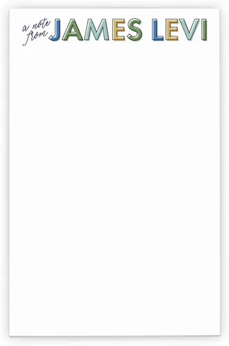 Bloc de notas personalizado para niños, juego de bloc de notas estacionario personalizado, juego de papel de papelería simple y sobres, papel de