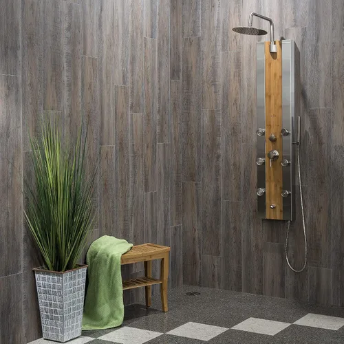 Miniatura 3 de Palisade 47.7 pulgadas x 7.2 pulgadas. Kit de tablones entrelazados para pared/salpicadero en roble natural (muestra de 4.5 x 11 pulgadas)
