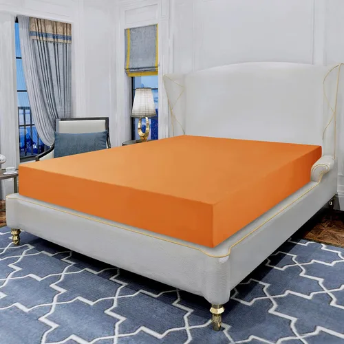 Miniatura 21 de Elegant Comfort Lujosa sábana bajera de 1500 hilos de calidad egipcia resistente a las arrugas, 1 pieza, elástico en todo el contorno, bolsillo